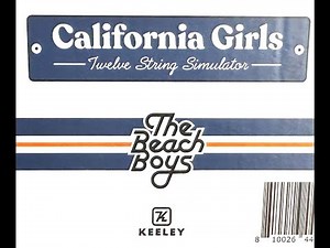 Let's compare the Keeley California Girls Beach Boys 12 String Simulator/Chorus to a real 12 string!