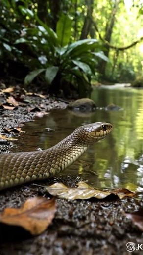 Snake Camera Hunt 😱 | Real Predator Vision #aivideo #viral #yt