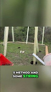 DIY Post Installation: Simple 3-4-5 Method Hack #shorts