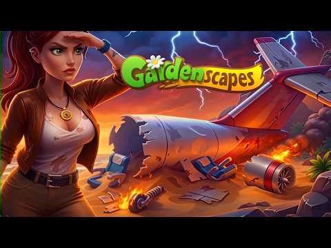 GARDENSCAPES NEW ACRES | Smuggler Island | FULL GAME | Gameplay Walkthrough