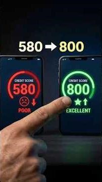 How I Went from 580 to 800 Credit Score in 12 Months