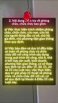 Kiểm Tra PCCC Trong Công Trình - Quy Định Cơ Bản