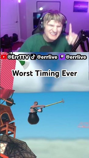 Worst Timing Ever… #shorts