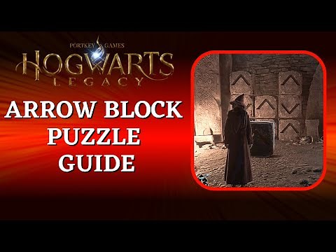 Stone arrow block puzzle solution! *Full Commentary* Hogwarts Legacy