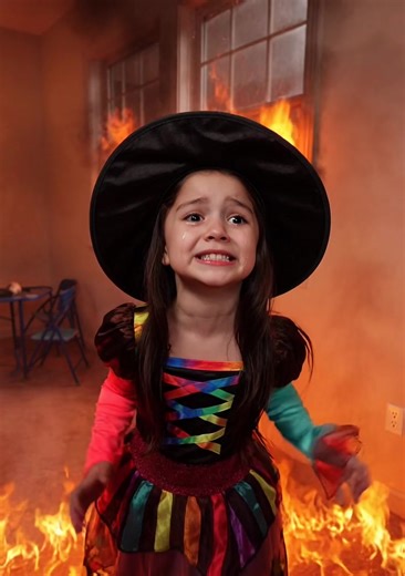 Rainbow Witch Costume Fire 🔥