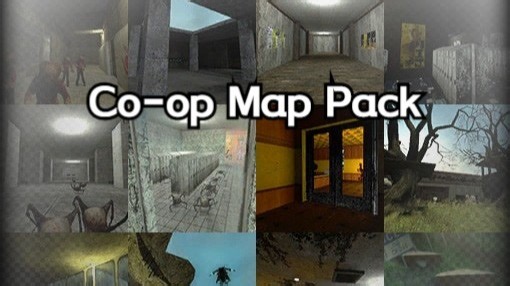 【GMOD】合作地图包 全章节战斗地图联机游玩 Co-op Map Pack
