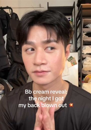 Don’t let my dads see this video 😫Boombayah approv- I mean it’s approved for an active lifestyle 🚴🏼 #mensmakeup #kbeautyskincare #mlm #jbeauty #funny