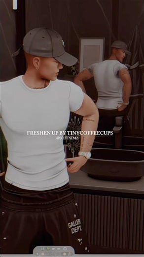 New Mirror Interaction Override 🫦| The Sims 4 #sims4 #sims4mods #sims