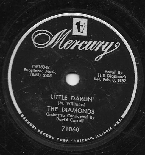 The Diamonds - Little Darlin' / Faithful And True
