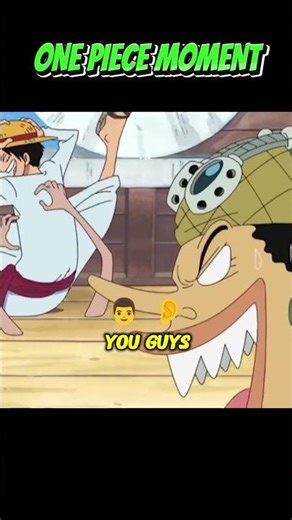 ONE PIECE FUNNY MOMENT | USOPP IS A COWARD 😂