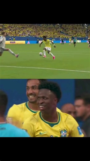 🚨🚨 𝗩𝗜𝗡𝗜́𝗖𝗜𝗨𝗦 𝗝𝗨́𝗡𝗜𝗢𝗥 𝗘𝗡 𝗠𝗢𝗗𝗘 𝗚𝗔𝗟𝗔𝗖𝗧𝗜𝗤𝗨𝗘 ! 🇧🇷👑 Le meilleur joueur du monde s’offre un doublé et permet au Brésil de mener 2-0 face à l’Écosse ! 🤯🔥 ⚽️ 7’ — Vinícius Júnior ⚽️ 45’ — Vinícius Júnior 📊 Dans cette Coupe du monde : 🏟️ 3 matchs ⚽️ 4 buts 🅰️ 1 passe décisive 🌍 Vinícius Júnior est en train de marcher sur le tournoi. Décisif, spectaculaire et clinique devant le but, il porte la Seleção vers la première place du groupe. ⭐ Match après match, il confir