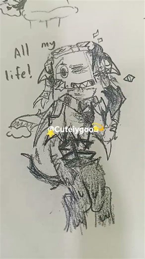 moonshell #angst #dandysworld #art #astro #shelly