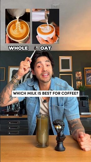 Which milk is best to use for coffee drinks?