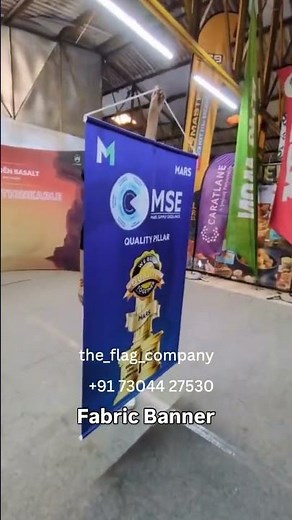 Fabric Banner – Lightweight, Durable & Vibrant Branding