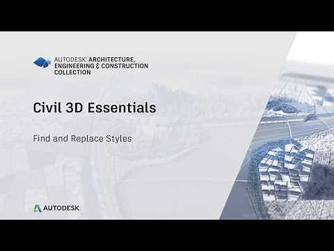 How To Civil 3D: Finding and Replacing Styles