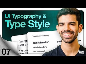 UI Typography | Full UX Design Course for Beginners by Cutting Edge School