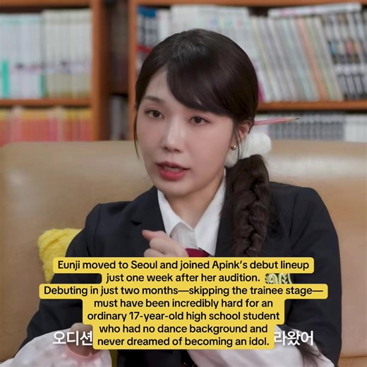 Eunji's Journey: From Ordinary Student to Apink Idol