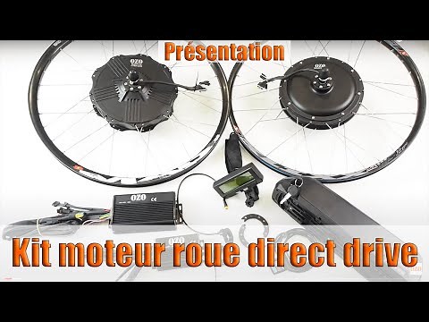Introducing OZO direct drive wheel motor kits for electric bikes.