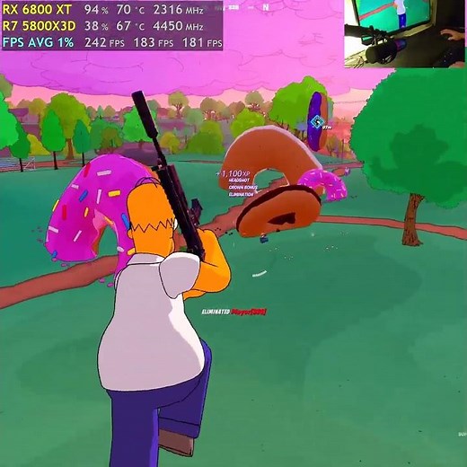 Fortnite 4K Performance Mode Gameplay #145