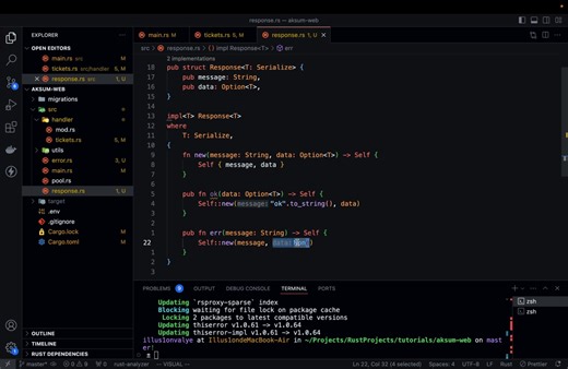 Rust Axum#13 - 自定义响应体 (Custom Response)