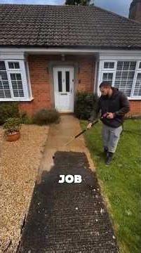 I didn't charge money this customer #powerwashing