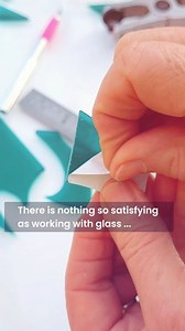 5.5K views · 886 reactions | Behind the scenes - cutting art glass ...