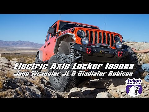 Jeep Wrangler JL and Gladiator Rubicon Electric Locker Issues