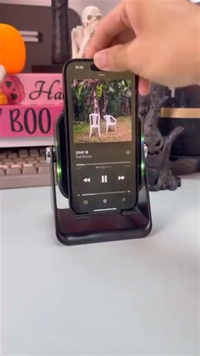 🎅 "This Magical Speaker Made Our Christmas Music Effortless - Finally, No More Bluetooth Struggles with Relatives!" 🎵 📱 I used to dread the Christmas music chaos until this smart speaker transformed our holiday. ✨ Now Grandma simply places her phone to fill the house with carols, 👦 and the kids' tablets automatically play their favorite holiday shows on the perfect stand! 🎄 | Fyoambpas