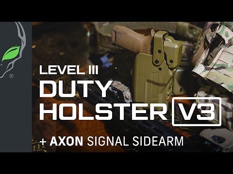 The Rapid Force Level 3 V3 Duty Holster | Alien Gear Holsters