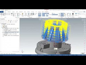 MasterCAM 2022 5轴铣削刀具路径加工教程 Mill 5 Axis Toolpath Machining MasterCAM 2022 Tutorial #106 Mill 5 Axi