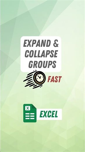 Better Way to Expand and Collapse Groups in Excel (Mouse Trick)