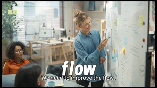 每天学英语：flow 与 process