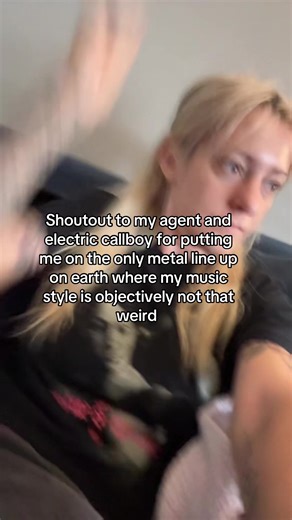 This spring is the first tour US tour I’ve ever felt like I can be FULLY unfiltered on and it is freeing #tour #concerts #rock #metal