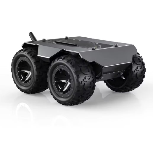 WAVE ROVER (EN) Waveshare Flexible And Expandable 4WD Mobile Robot Chassis Raspberry Pi Car Full Metal Body Robot Car