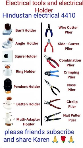 Top 10 Essential Electrical Hand Tools for Beginners #electrician #electricity #tools #handtools #e