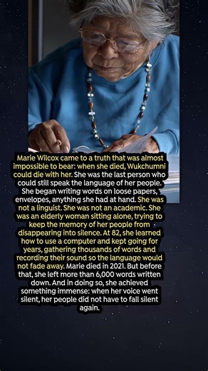 The Woman Who Wrote Thousands of Words So Her Language Would Not Die