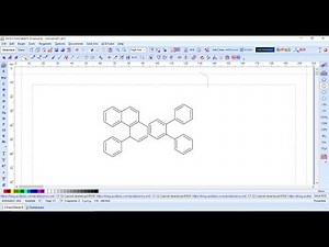 How to draw chemical structure/molecule structure from chem sketch