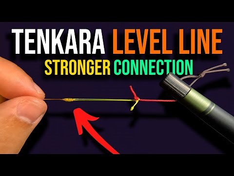 How to Attach Level Line to a Tenkara Rod! (STRONGER Connection)