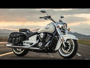 2026 KG Mobility KGM Cruiser White – The Motorcycle That Will Change Korean Roads! 🚀🔥