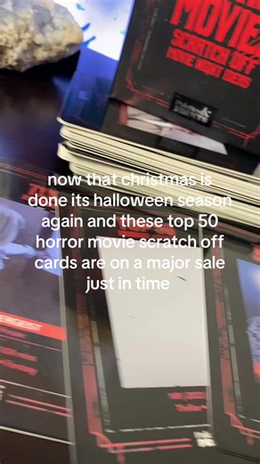 Top 50 Horror Movie Scratch Off Cards