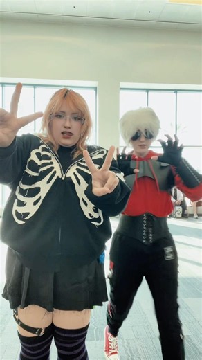 Sillies being sillies [Fanime Day 3, Dave Strider & Rose Lalonde]