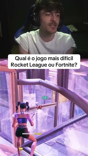 Which game is harder, Rocket League or Fortnite?