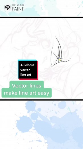 Have you tried using vector lines for your drawing? It opens up a whole world to the tools you can use! Fix any line after you draw it. #drawingtutorial #vectorart #clipstudiopaint #digitalartistsoftiktok #animearttutorial by @inmapollito