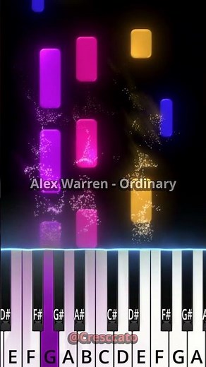 Alex Warren - Ordinary Piano #piano #shortsfeed #ytshorts #yt #ytshort #alexwarren #ytshorts