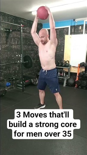 3 Core Exercises Men Over 35 NEED to Do 🔥 #coreworkout #fitness #menshealth