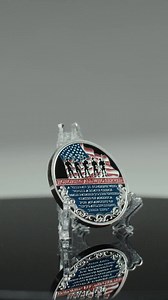 Military Thank You for Your Service Silver Challenge Coin - Etsy