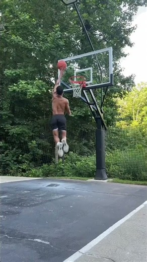 Jordan Goodrich Dunk Mix on Mega Slam 72 🏀 A hoop that can handle anything #megaslamhoops