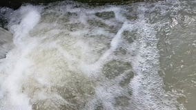 Raw Water Intake Flowing into Treatment Plant Stock Video - Video of aqua, canal: 428998991