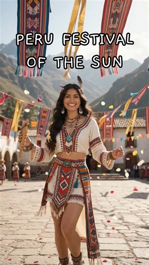 Leo Rojas • El Condor Pasa (Summer Version) ☀️ Peru Festival of the Sun #shorts