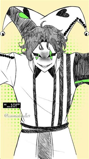 He’s a menace…😭 #harlequin #thefreakcircus #tfc #art #freakcircus #pierrot #meme #ytshorts